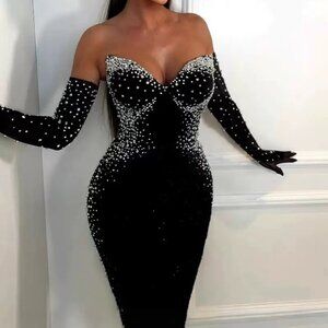 Women's Dresses Black ball/party dress